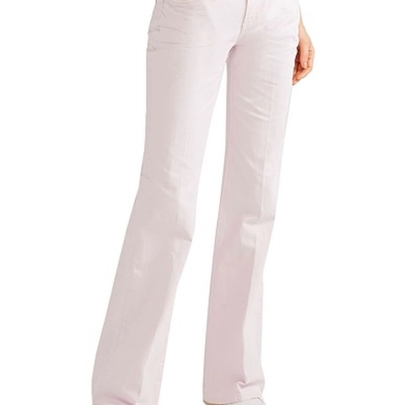 Current/Elliott The Wray Wide Leg Jeans Pink NWOT - Picture 11 of 11